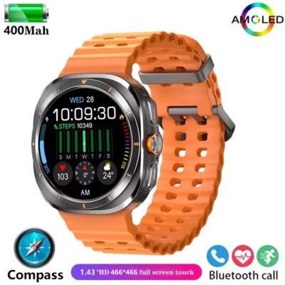 Smartwatch Galaxy Watch Ultra (Réplica Chinesa de Excelente Qualidade)